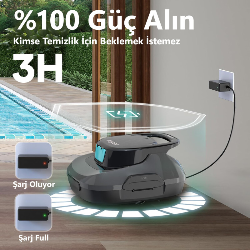 Aiper Scuba SE Kablosuz Havuz Temizleme Robotu